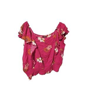 ANA a new approach XL pink blouse floral